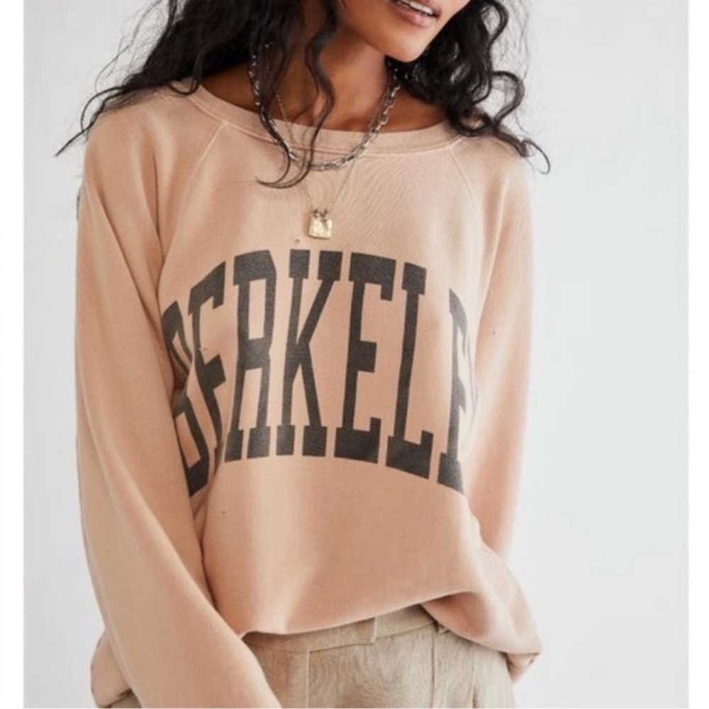 Free People sweatshirt Berkeley small